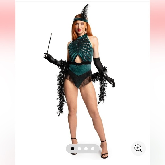 NWT TipsyElves 1920 flapper costume size large - Picture 1 of 5